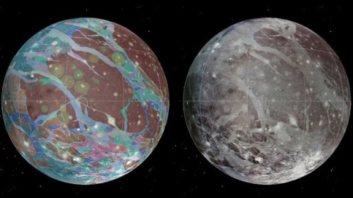 VIDEO: Revelan el primer mapa de Ganímedes, la luna más grande del Sistema Solar