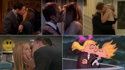 VIDEOS: Cinco inesperados besos de personajes de series de TV