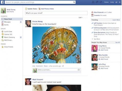 Facebook presenta nuevo diseño con detalles “a la antigua”