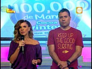 Johanna San Miguel se manifestó en vivo