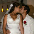 Karla Tarazona y Christian Domínguez se casaron.