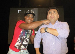 La pantera Zegarra terminó golpeando a casi todos los integrantes de la broma, mira cómo sucedió.