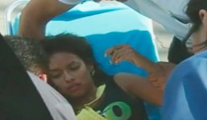 Shirley Arica se desmayó tras ampay de su ex novio con Giannina Luján.Shirley Arica se desmayó tras ampay de su ex novio con Giannina Luján.
