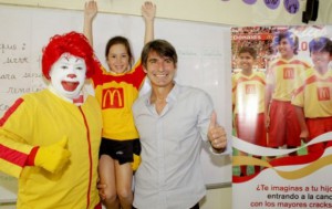 Niña peruana será parte de la final del Mundial Brasil 2014
