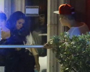 Selena Gomez y Justin Bieber.