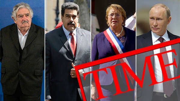 Putin, Maduro y Mujica, entre las 100 personas más influyentes, según ‘Time’