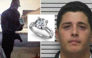 Hombre robó banco donde trabaja su novia para darle anillo de compromiso.