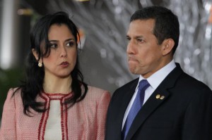 Ollanta Humala y Nadine Heredia.