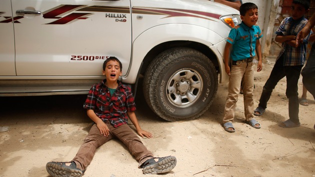 Niño de Gaza que perdió a su padre: «Son asesinos. Creen que nuestra vida no vale nada»