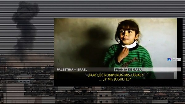 VÍDEO: Una niña palestina se pregunta por qué Israel destruye sus juguetes y sus cosas