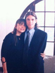 Así lucía Nicola Porcella cuando era niño y adolescente