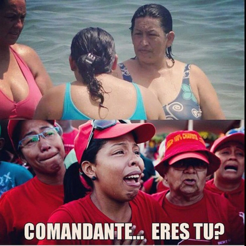 ‘Reviven’ a Chávez, mujer con gran parecido al comandante impacta en redes con memes ‘Reviven’ a Chávez, mujer con gran parecido al comandante impacta en redes con memes