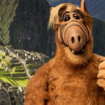 Alf se toma un selfie en Machu Picchu y agita las redes.
