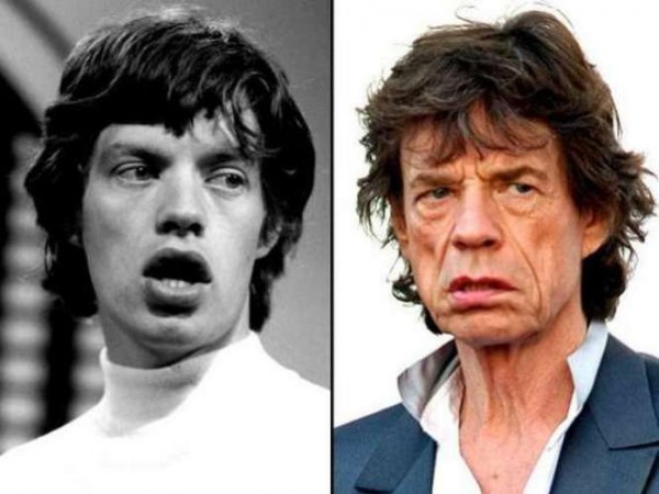 Mick Jagger de Rolling Stones.