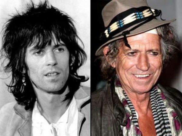 Keith Richards de Rolling Stones.