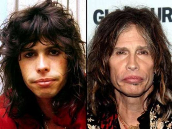 Steven Tyler de Aerosmith.