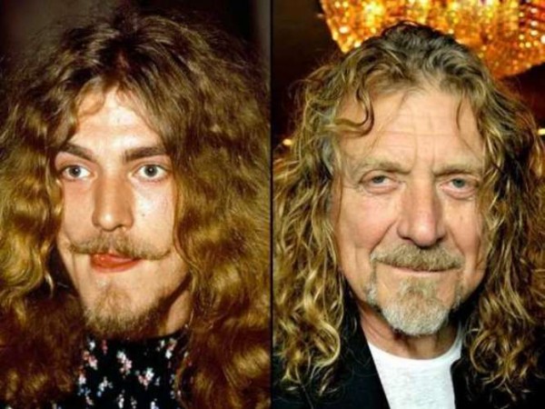 Robert Plant de Led Zeppelin.
