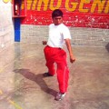 Ángelo Chávez es un joven karateca peruano que tendrá su última lucha con los colores nacionales en Las Vegas, puesto que por falta de apoyo representará a Argentina.