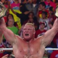 Brock Lesnar derrotó a John Cena y se coronó campeón de los pesos pesados de la WWE en el evento SummerSlam 2014, celebrado en el Staples Center.