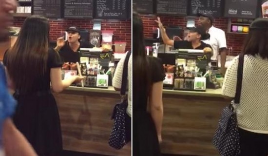 Video captó el maltrato de una trabajadora de Starbucks a una cliente distraída