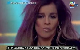 VÍDEO: Alejandra Baigorria abandona las lágrimas y sorprende en Combate con este discurso