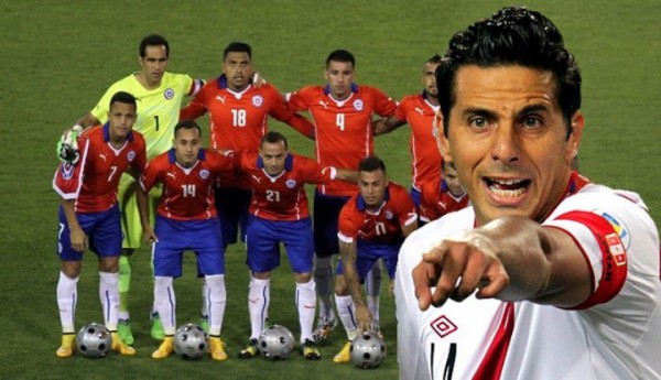 El delantero peruano hizo una petición previa al ‘combate’ decisivo a lo que los chilenos no tardaron en responderle.