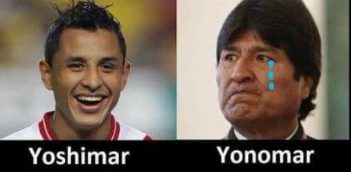 FOTOS: los memes del triunfo peruano sobre la selección boliviana