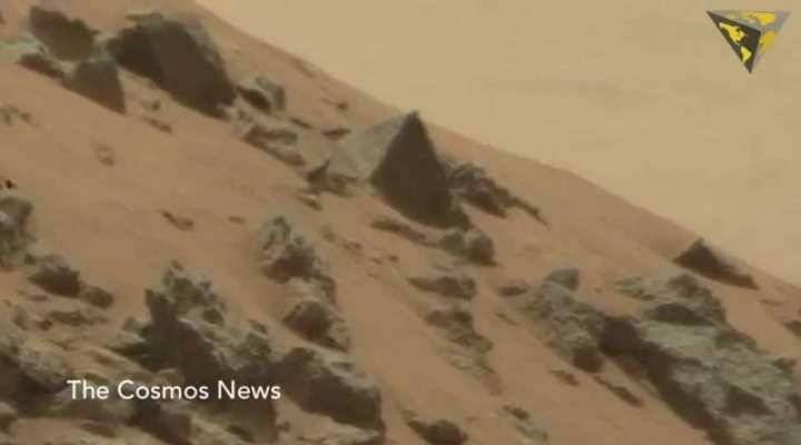 VIDEO: Captan en superficie marciana ‘pirámide extraterrestre’