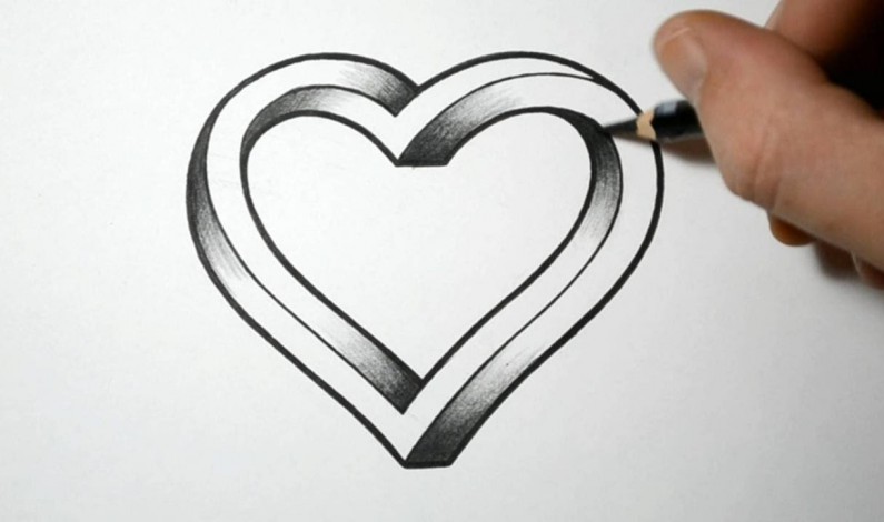 Dibuja un corazón y mira lo que significa